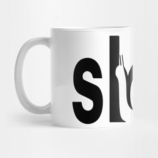 animal combination letterforms Mug